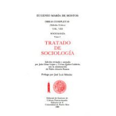 HOSTOS:TRATADO SOCIOLOGIA/R HOSTOS:TRATADO SOCIOLOGIA/R
