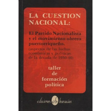 LA CUESTION NACIONAL