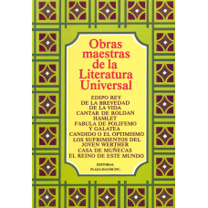 OBRAS MAESTRAS LITERATURA UNIVERSAL