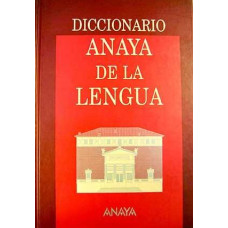 DICCIONARIO ANAYA DE LA LENGUA