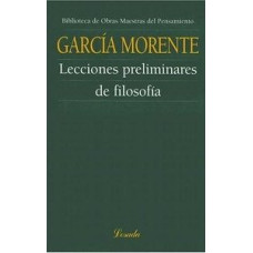 LECCIONES PRELIMINARES DE FILOSOFIA