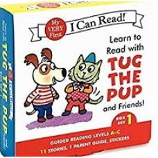 LEARN TO READ WITH TUG THE PUP BOX SET 1