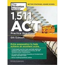 1511 ACT PRACTIE QUESTIONS 6TH ED