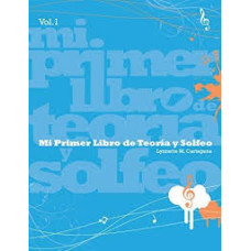 MI PRIMER LIBRO DE TEORIA Y SOLFEO