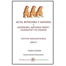 GOTITAS PARLAMENTARIA 11 ACTA BITACORA Y