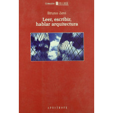 LEER ESCRIBIR HABLAR ARQUITECTURA