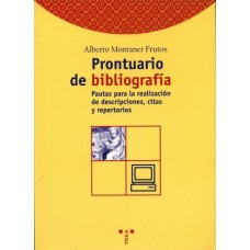 PRONTUARIO DE BIBLIOGRAFIA
