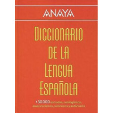 DICCIONARIO ANAYA DE LA LENGUA