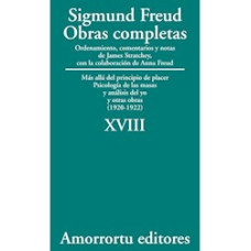 SIGMUND FREUD OBRAS COMPLETAS XVIII